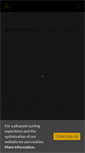 Mobile Screenshot of mercury-bm.de